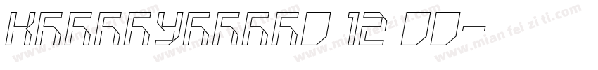 KSBNGUNEWX0 12 00字体转换